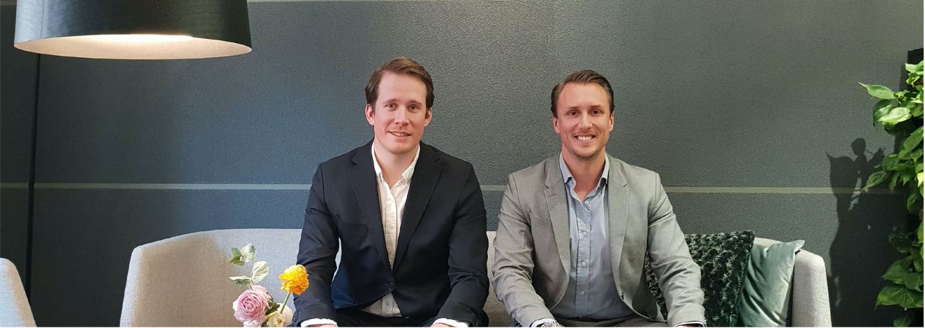 Björn Granberg and Carl Martinsson, founders of SkimSafe